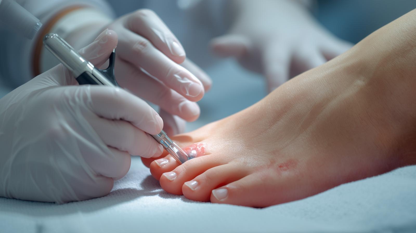 Professionelle Fußpflege